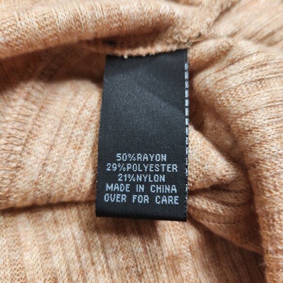 I.n. Studio Women's Top Size 2X  Beige Tan 3/4 Sleeve Top Blouse (23) - Picture 10 of 11